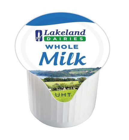 Lakeland uht whole milk pots - whole,
