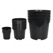 Plant Pots Round Plastic – Durable Gardening Flower Pots 2L–30L