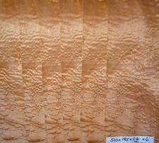 REAL WOOD VENEER QUILTED SAPELE X6 ,GUITARS,MARQUETRY,FURNITURE,BOXS,MODELS
