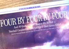 CAVALIER GSi 2000 v 405 MI16 v 90 QUATTRO v SIERRA  CLASSIC CAR ROAD TEST REVIEW