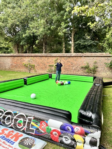 Hire 26x16 inflatable - inflatable, football