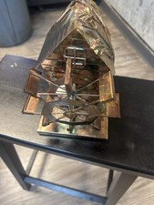 Vintage Copper-Tone Water Mill
