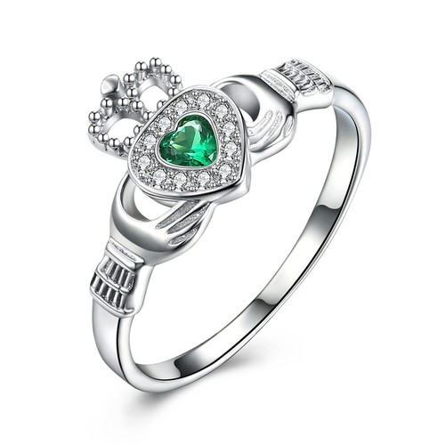 Sterling silver claddagh - claddagh, ring