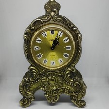 Vintage Brass Coral Wind Up