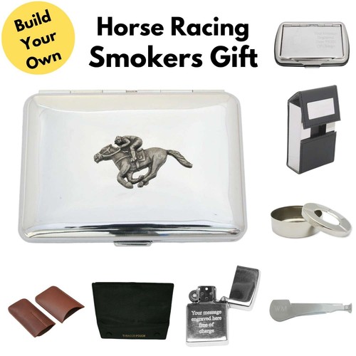 Horse racing smoking cigarette - smoking,