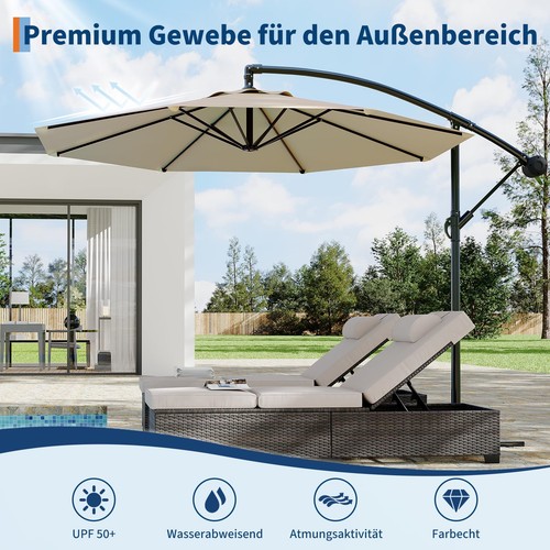300cm cantilever garden - cantilever,