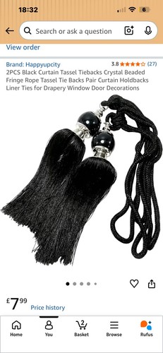 Elegant crystal beaded tassel - elegant,