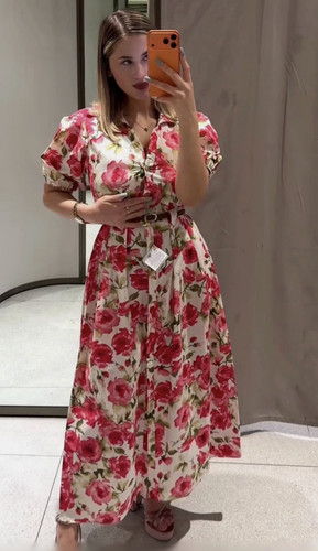 Zara new woman - floral, print