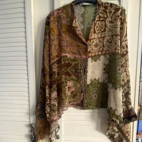 Zara multicolour paisley - zara,