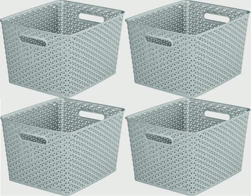 Grey 18l curver nestable - grey,