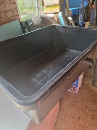 Koi pond quarantine tank - koi, tank.