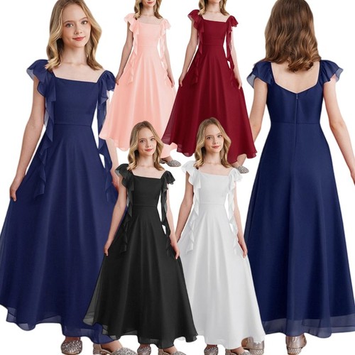 Girl chiffon wedding - uk,