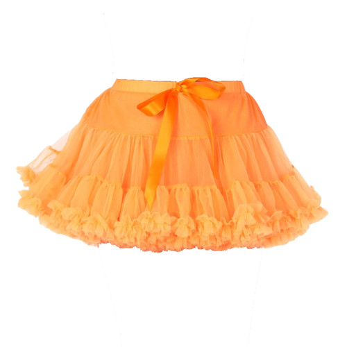 Orange tutu skirt thick - orange,