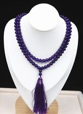 Purple Jade Mala Prayer Beads
