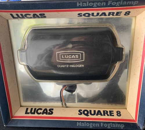 Pair vintage lucas square - of,