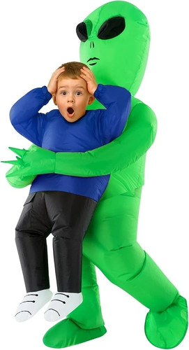 Younger kids inflatable alien - younger,