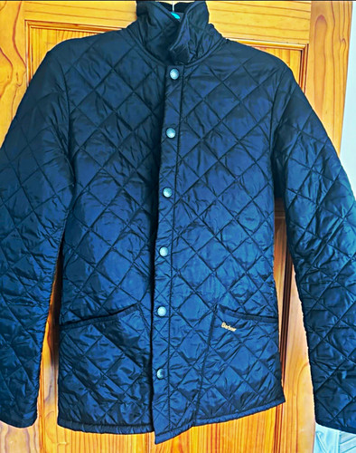 Barbour black quilted padded - barbour,