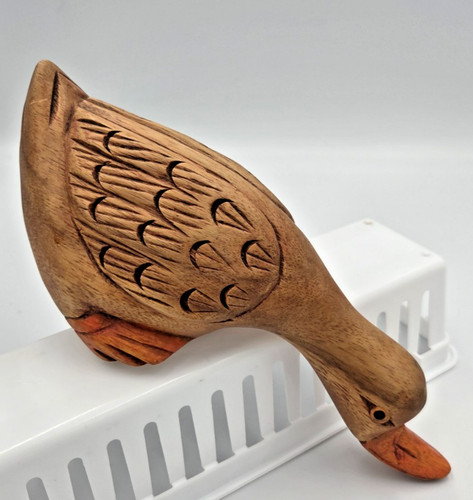 Vintage large hand carved - hand,