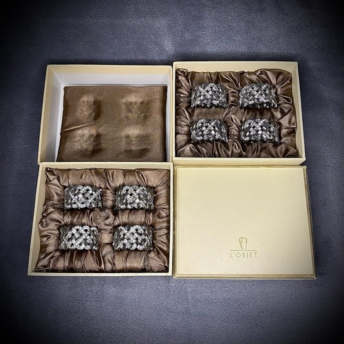Objet braid napkin rings - rings,