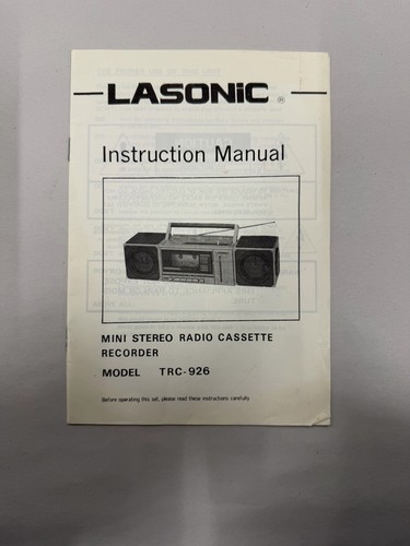 Lasonic mini stereo radio - mini,