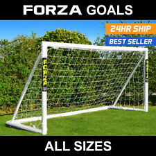 FORZA Football Goals | PVC GARDEN GOALS | Steel42, Alu60 Goal Posts – Full Range