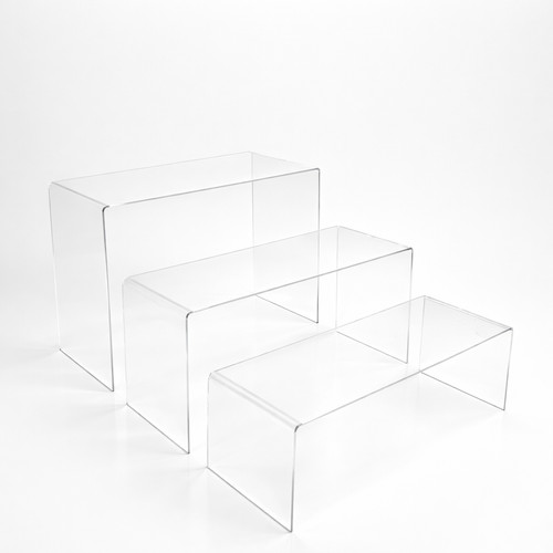 Clear acrylic display - clear, bridge