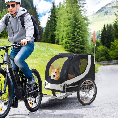 Dog bike trailer - bike, pet