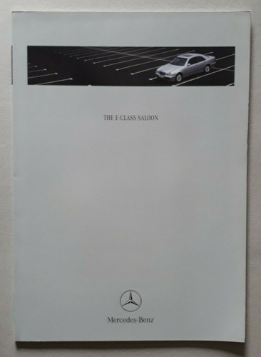 Mercedes benz class saloons - e-class,