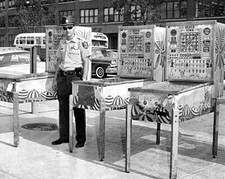 Bally Beach Time Bingo Pinball Machine 1950's Vintage 8x10 Reprint Of Old Photo