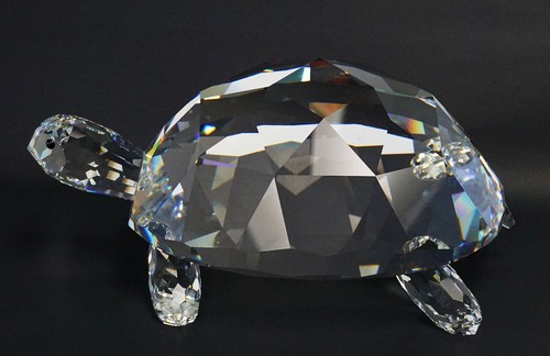 Swarovski crystal giant turtle - swarovski,