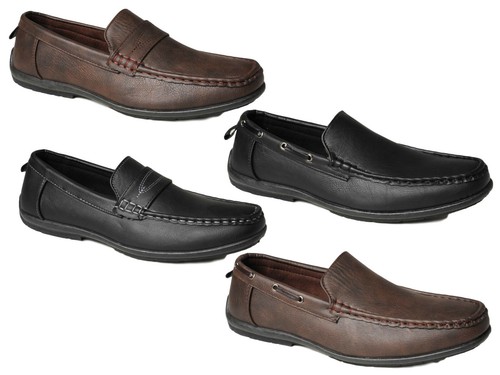 Mens loafers slip driving - on,