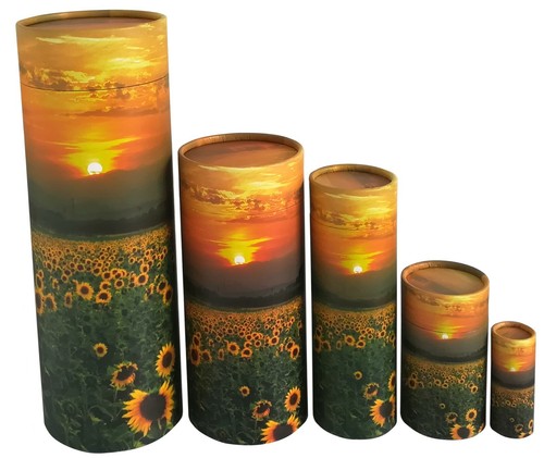 Scatter tube for - ashes,