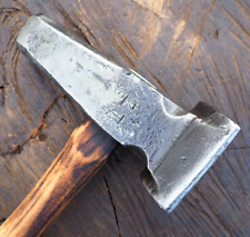 UNIQUE 1 3/4" VERTICAL BLACKSMITH "TOP SWAGE" HAMMER ANVIL BLOCK ANTIQUE RR VISE