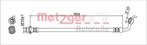 Fits metzger 4111719 - fits,