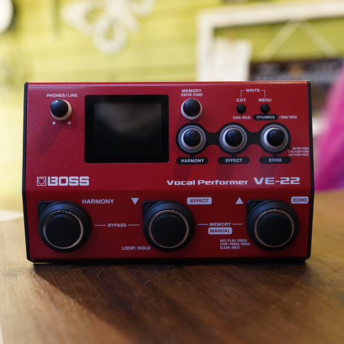 Boss vocal effects - ve-22,