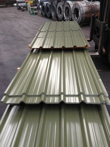 Box profile roofing - box,