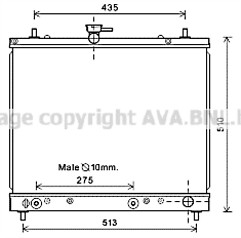Spec ava radiator - oe,
