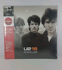 U2 - U218 Singles Exclusive Neon Orange Colored 2xLP Vinyl New Sealed