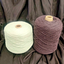2 skeins of vintage knitting