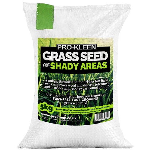 Prokleen grass seed for - grass, shaded