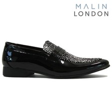 MENS FORMAL SHINY PATENT SHOES