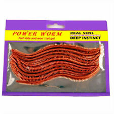 10pcs Ragworm Imitation Lures Sea Saltwater LRF Fishing Wrasse Bass Cod Lugworm