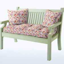 Wildflower Meadow Garden Bench