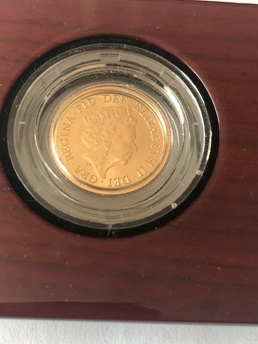 2021 half gold sovereign coin - gold,