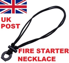 FLINT STEEL PARACORD NECKLACE