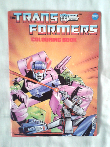 The transformers colouring - the,