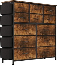 Dresser w/ 12 Fabric Drawer