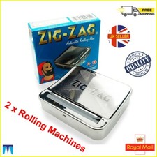 2x Zig Zag Rolling Machine Box