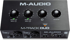M-Audio M-Track Duo – USB Audio Interface for Recording, Streaming and with Dual