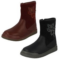 Girls Startrite Aqua-Rite Butterfly Detailed Boots Tidal